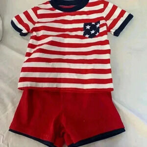 Patriotic baby boy 2 p set